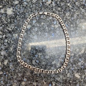 Heavy Mariners Link Sterling Silver Necklace 71g